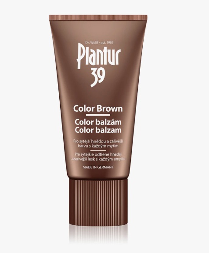 Kofeinový balzám pro hnědé odstíny vlasů, Plantur, 234 Kč
