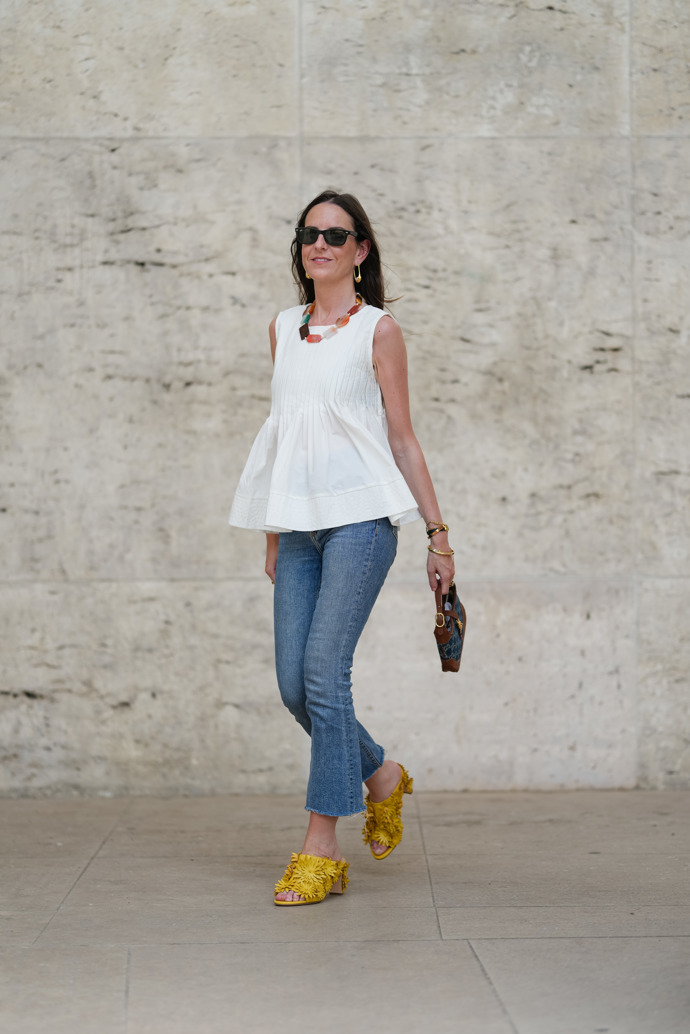 Peplum top
