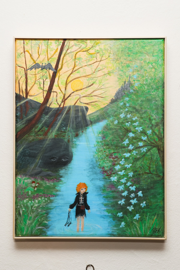 Petra by klidně mohla vystavovat své obrazy v galerii
Petra by klidně mohla vystavovat své obrazy v galerii