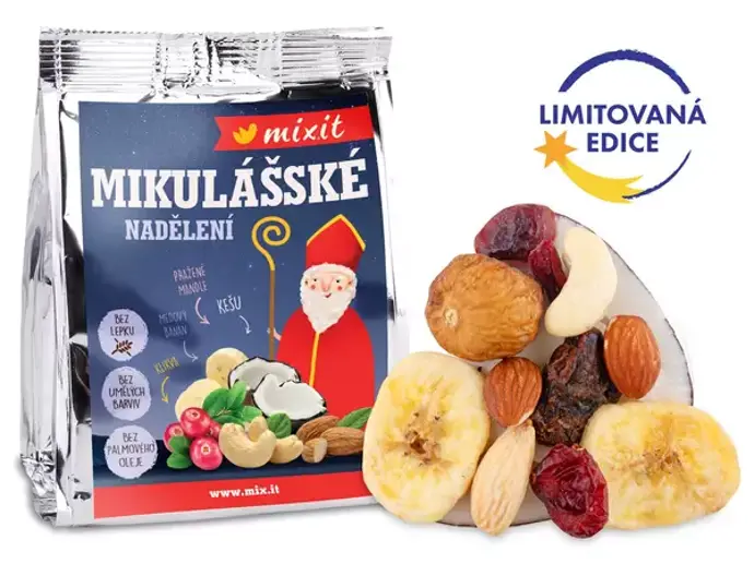 Mikulášské nadělení do kapsy, Mixit, 54,90 Kč
Mikulášské nadělení do kapsy, Mixit, 54,90 Kč