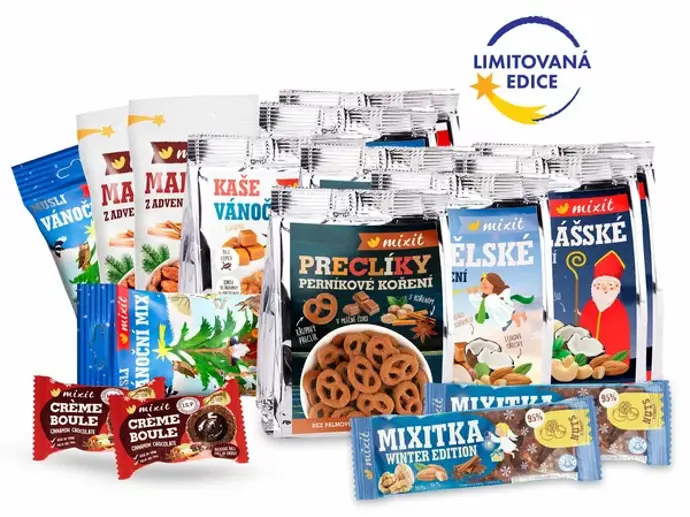 Mikulášská mega nadílka, Mixit, 549 Kč
Mikulášská mega nadílka, Mixit, 549 Kč