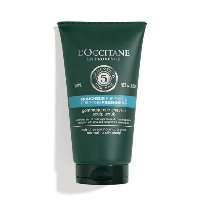 Vlasový peeling, L'Occitane, 740 Kč
