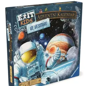 EXIT Kids Adventní kalendář: Ve vesmíru, 999 Kč
EXIT Kids Adventní kalendář: Ve vesmíru, 999 Kč