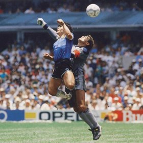 Diego a jeho legendární „ruka boží"
