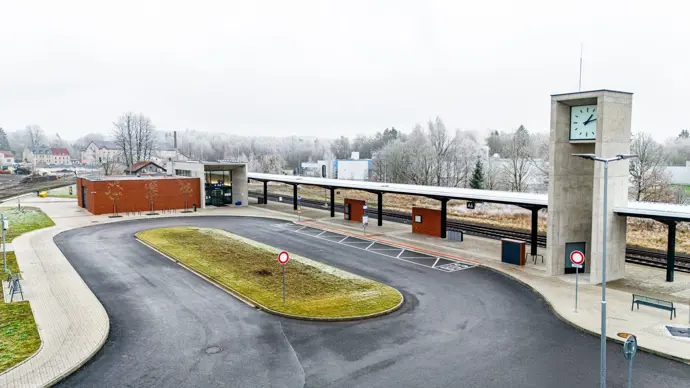 Rekonstrukce nádražní budovy ve stanici Aš, Břetislav Kubíček
