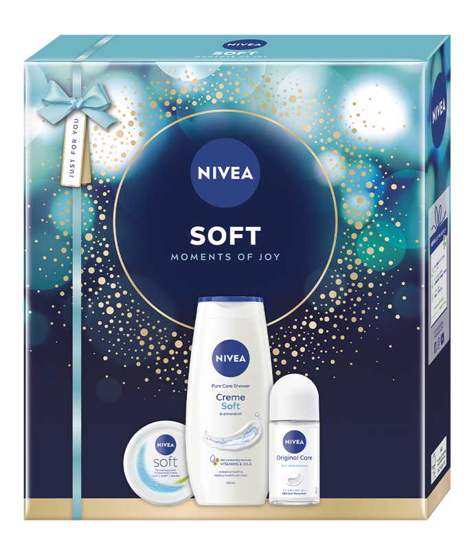 NIVEA dárkové balení pro hydratovanou a voňavou pokožku, 420 Kč
NIVEA dárkové balení pro hydratovanou a voňavou pokožku, 420 Kč