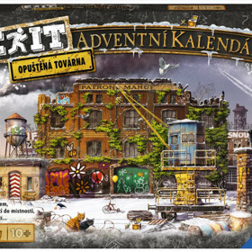 EXIT Adventní kalendář: Továrna, Ravensburger, 859 Kč
EXIT Adventní kalendář: Továrna, Ravensburger, 859 Kč