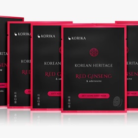 Set korejských pleťových masek za zvýhodněnou cenu proti stárnutí a na zpevnění pleti, KORIKA, 513 Kč
