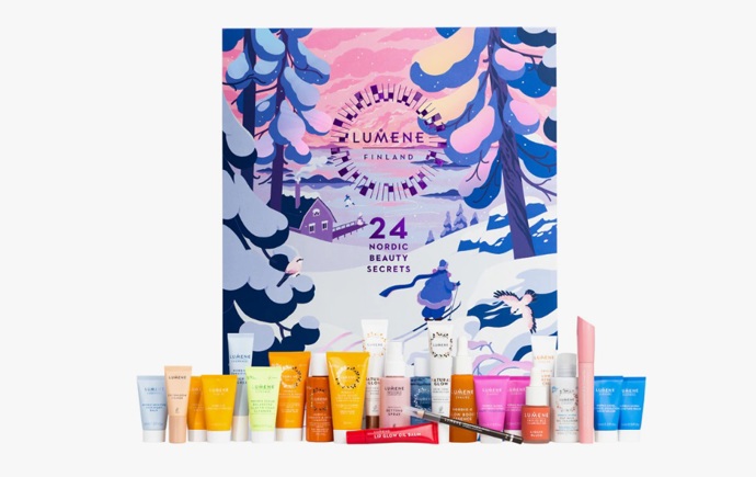 Adventní kalendář pro péči o pleť, Lumene, 2 868 Kč

