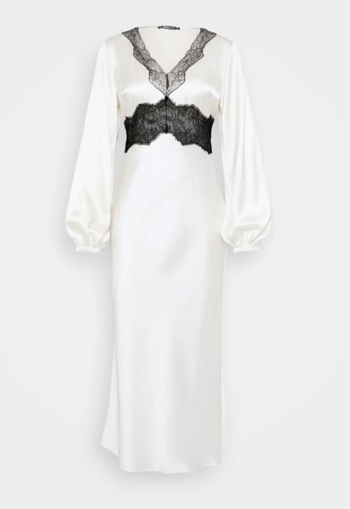 Bílé šaty s krajkou, Gina Tricot, 1 680 Kč
