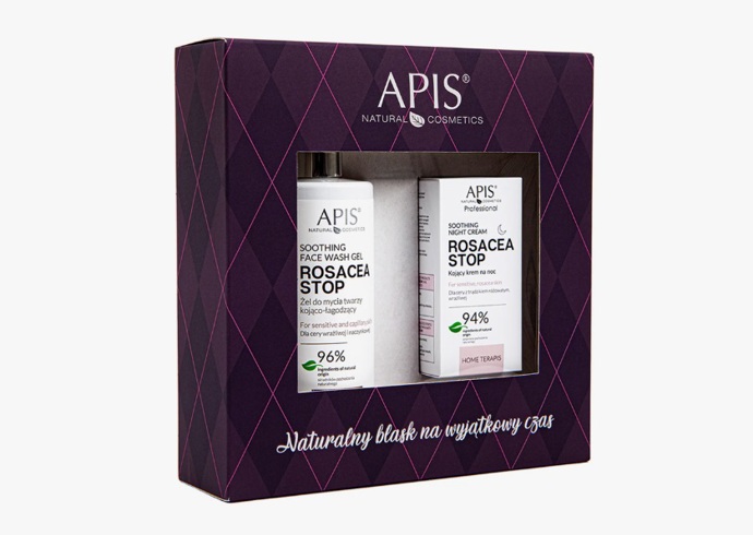 Dárková sada proti začervenání pleti, Apis Natural Cosmetics, 316 Kč
