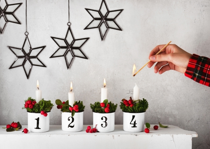 Jednoduchý adventní set v hrníčcích pro čistý a hravý styl
Jednoduchý adventní set v hrníčcích pro čistý a hravý styl