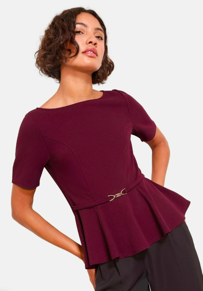 Peplum top, Friends Like These, 1435 Kč

