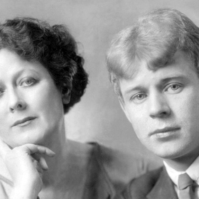 Isadora Duncanová a Sergej Jesenin
