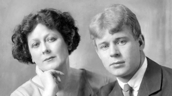 Isadora Duncanová a Sergej Jesenin
