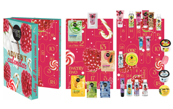 Organic Shop Natural Beauty 24-Day Wellness Advent Calendar, 999 Kč
