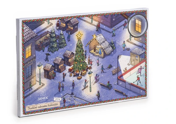 Tradiční čokoládový adventní kalendář, 299 Kč
