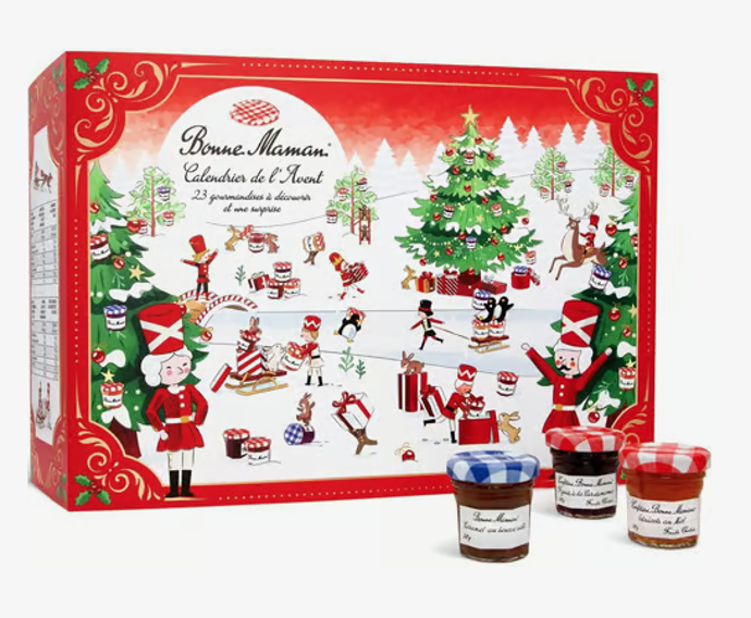 Bonne Maman Adventní kalendář s marmeládami, 999 Kč
