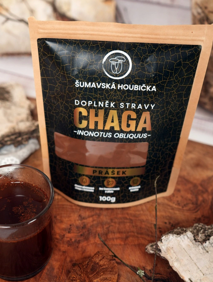 Chaga je ceněná především pro svůj vysoký obsah antioxidantů, betaglukanů a dalších bioaktivních sloučenin, které podporují zdraví imunitního systému, mají protizánětlivé účinky a přispívají k celkové vitalitě organismu. 299 Kč
