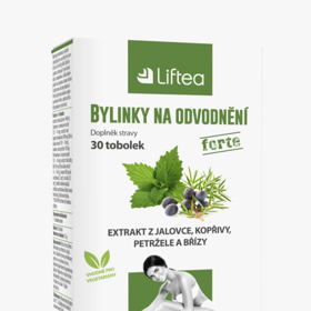 Doplněk stravy Bylinky na odvodnění, 165 Kč
