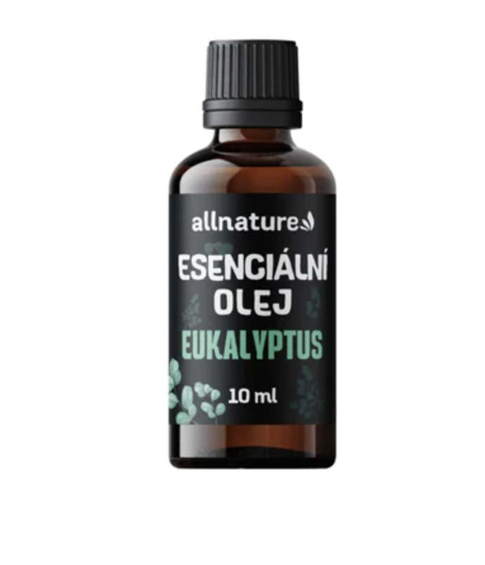 Allnature Esenciální olej eukalyptus, 89 Kč
Allnature Esenciální olej eukalyptus, 89 Kč