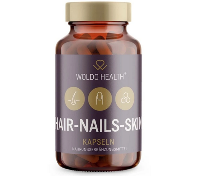 Hair Nails & Skin Complex obsahuje vyváženou kombinaci vitaminů A, B-komplexu, E, zinku, mědi a selenu, které přispívají k normálnímu stavu pokožky, vlasů a nehtů. Unikátní směs L-methioninu, L-cysteinu, L-tyrosinu a L-prolinu napomáhá tvorbě keratinu a regeneraci buněk. 790 Kč
