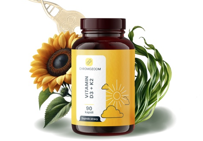 Nedostatek vitamínu D se dnes považuje za celosvětovou pandemii a postihuje více než 30 % západní populace. Vitamin D přispívá k normální hladině vápníku v krvi a k zdravému stavu kostí, zubů a k normální činnosti svalů a působí také příznivě na imunitní systém. 399 Kč
