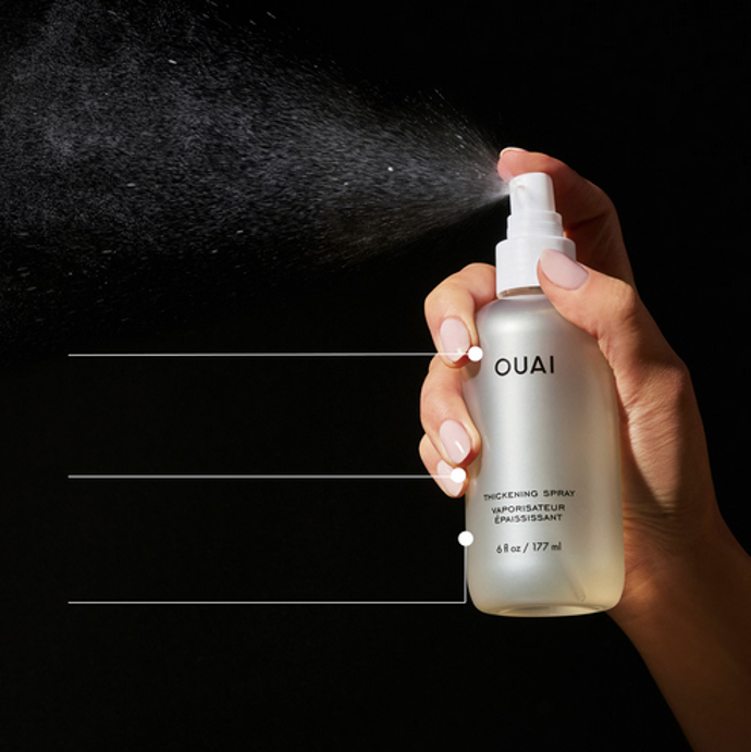 Ouai Thickening Spray – Sprej pro zahuštění a objem vlasů, 800 Kč
Ouai Thickening Spray – Sprej pro zahuštění a objem vlasů, 800 Kč