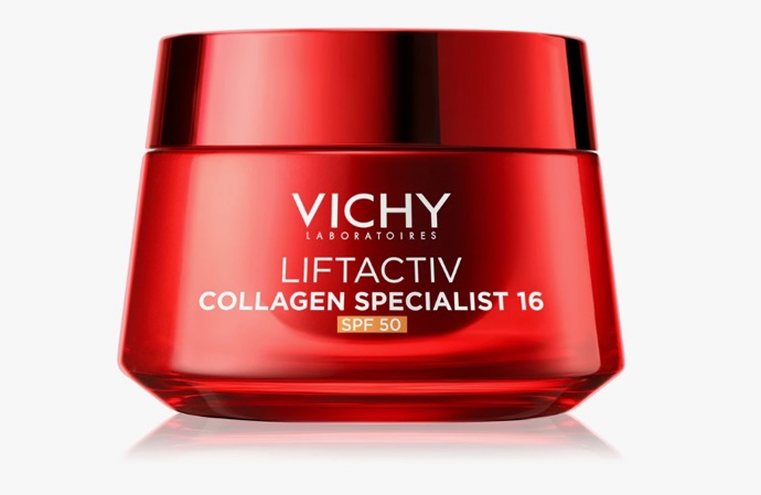 Denní ochranný krém proti stárnutí pleti SPF 50, Vichy, 1 184 Kč
