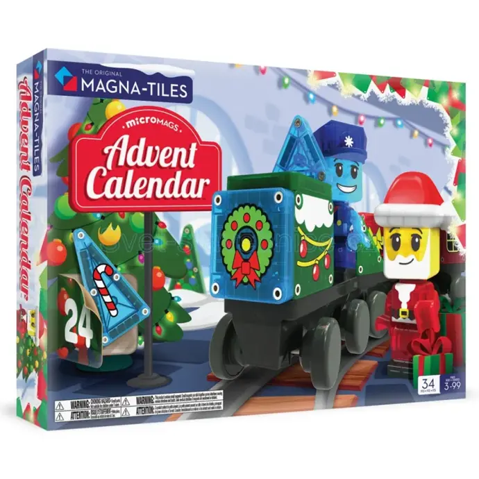 Magna-Tiles Magnetická stavebnice Adventní kalendář 34, 1 250 Kč
