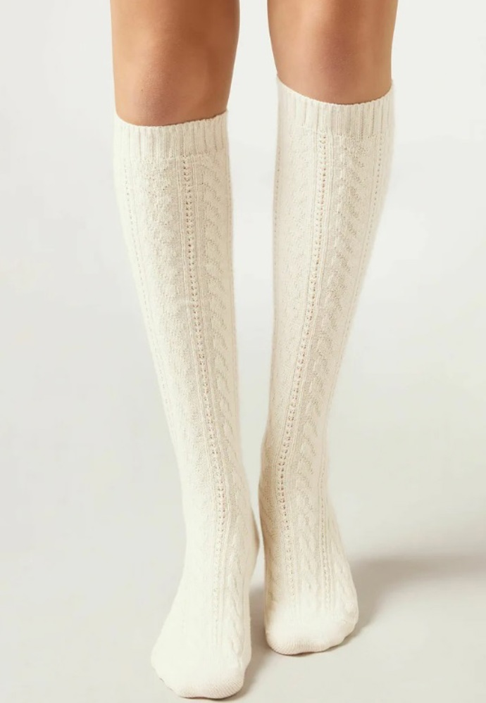 Pletené podkolenky, Calzedonia, 299 Kč
