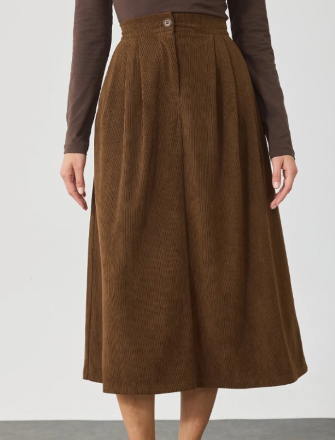 Manšestrová sukně, Anna Field, 890 Kč
