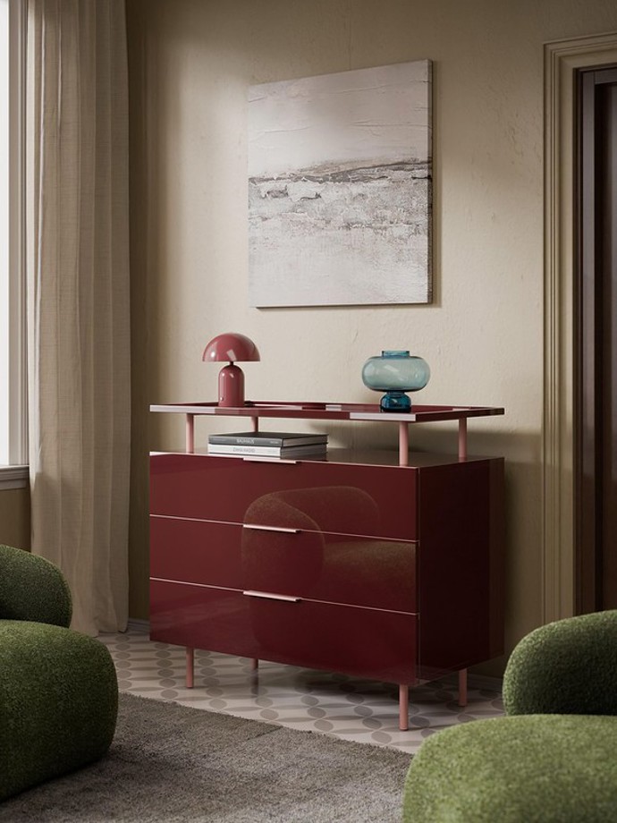 Vysoce lesklá komoda Lennie, 28 249 Kč, Westwing Collection
