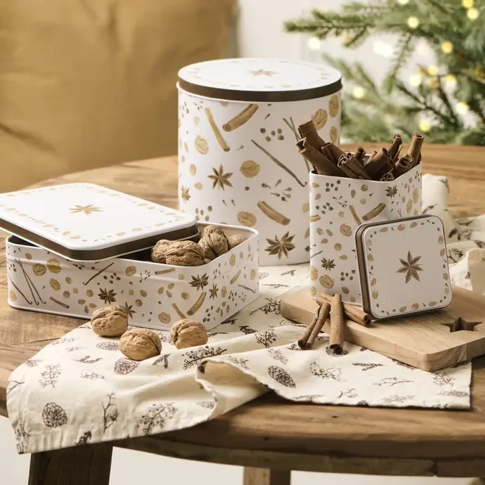 Plechová dóza Christmas Spices Flat Square, Ib Laursen, 342 Kč
Plechová dóza Christmas Spices Flat Square, Ib Laursen, 342 Kč