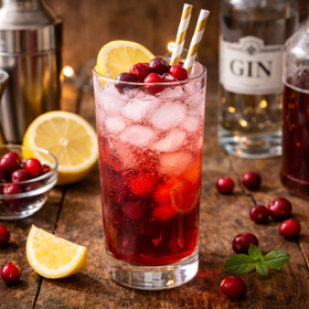 Cranberry Collins
Cranberry Collins