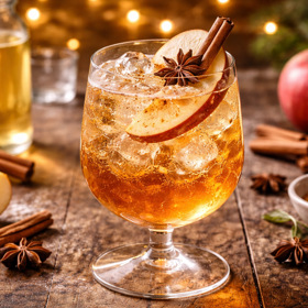 Jablečný spritz se skořicí
Jablečný spritz se skořicí