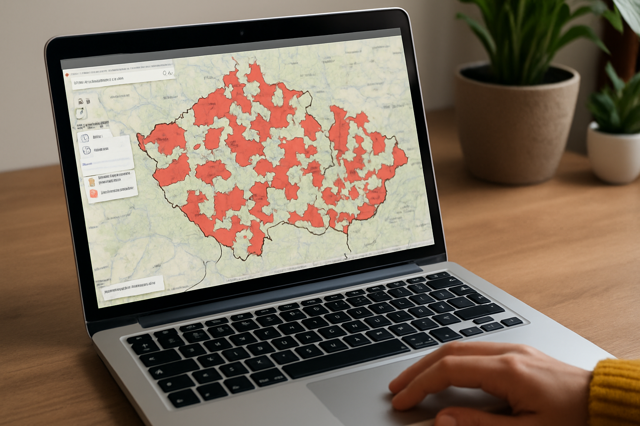 Mapa zákazu pyrotechniky
