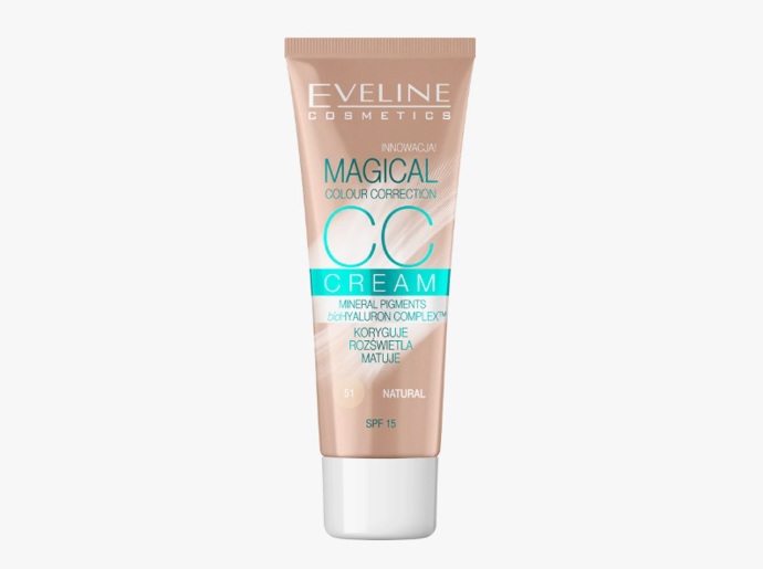 CC krém SPF 15, Eveline Cosmetics, 189 Kč
