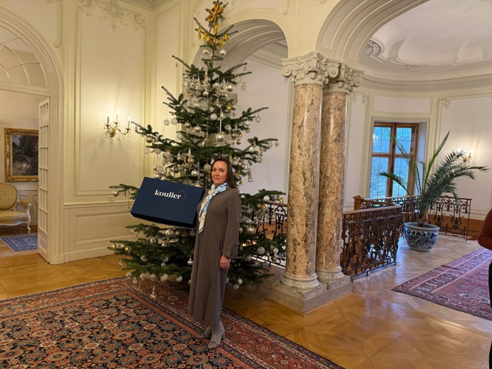 Kateřina Šrámková ze sklárny Koulier a majitelka zámku Loučeň
Kateřina Šrámková ze sklárny Koulier a majitelka zámku Loučeň