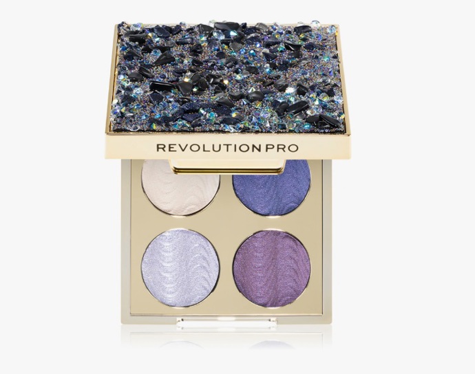 Metalická paletka očních stínů, Revolution PRO, 265 Kč
