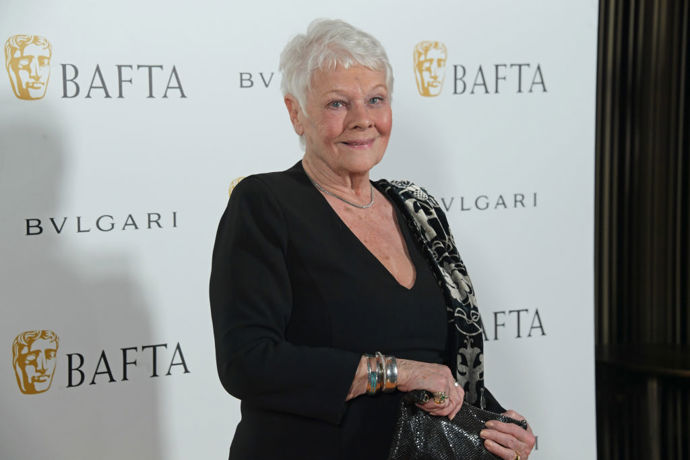 Judi Dench na BAFTA Gala večeři v roce 2022.

