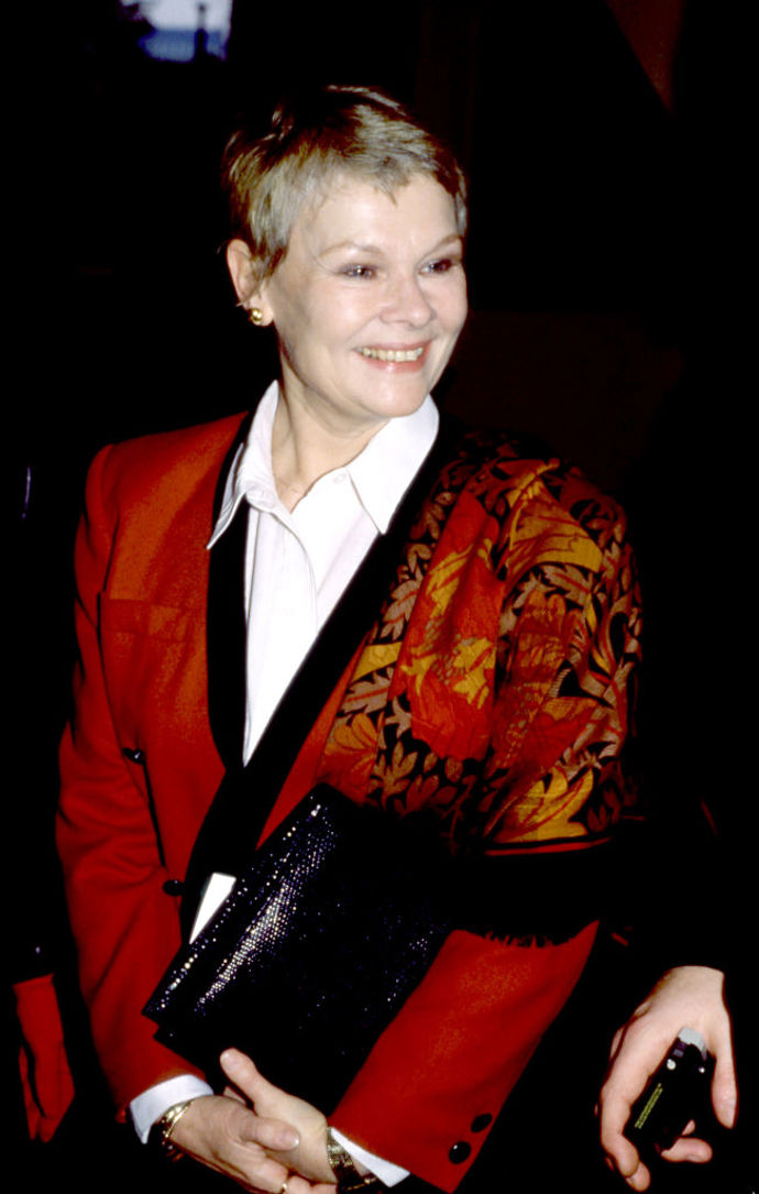 Judi Dench v roce 1989 v Londýně.

