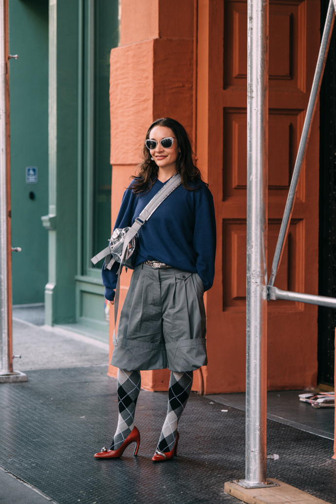 Argyle vzor podpoří preppy styl
