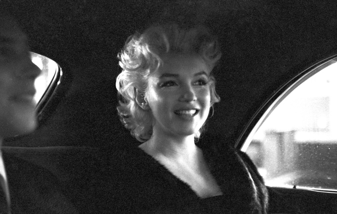 Marilyn Monroe pár dní před svojí smrtí.
