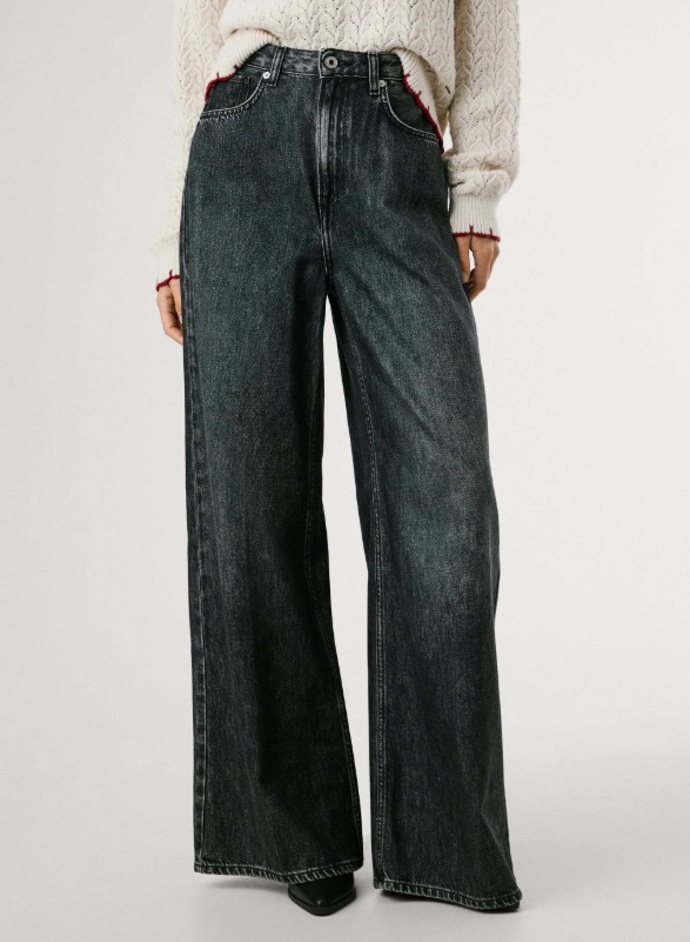Volné džíny s vysokým pasem, Pepe Jeans, 1 620 Kč

