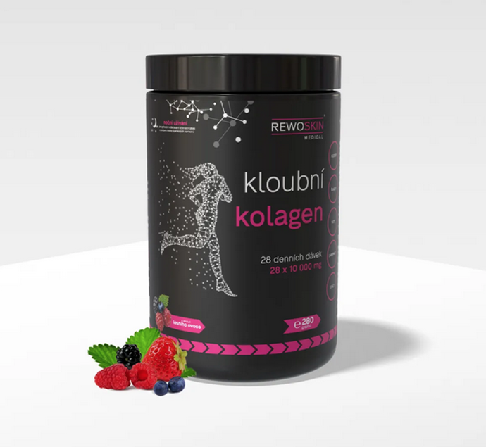 Kloubní kolagen - v prášku

Kloubní kolagen přispívá k udržení normálního stavu pojivových tkání, normální funkci imunitního systému, ochraně buněk před oxidativním stresem (měď), k udržení normálního stavu kostí, vlasů, nehtů, pokožky (zinek), normální činnosti štítné žlázy (selen), normálnímu metabolismu bílkovin a glykogenu, normální tvorbě červených krvinek (vitamin B12), regulaci hormonální aktivity (vitamin B6). Přispívá také k normální tvorbě kolagenu pro normální funkci kostí, chrupavek, dásní, kůže a zubů (vitamin C). Navíc je obohacen o zvýšené množství MSM a chondrotin sulfátu pro vaše klouby. 2313 Kč
