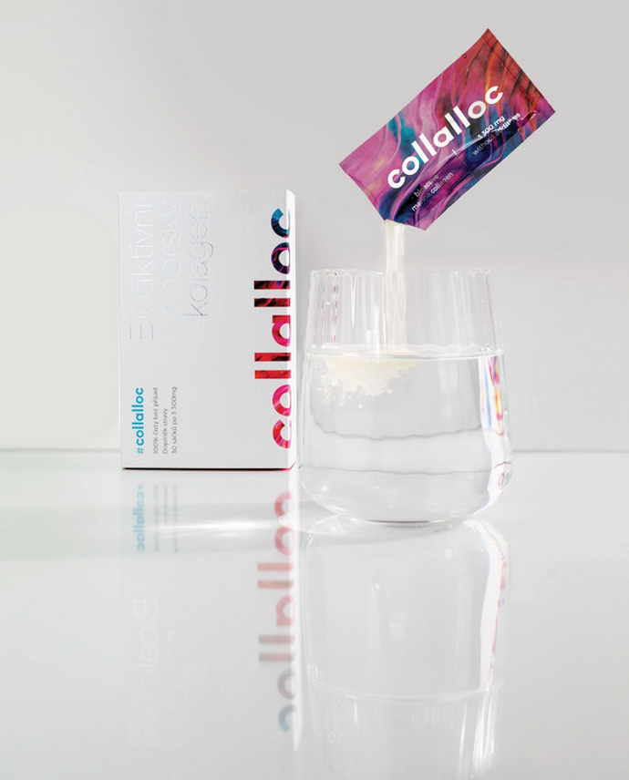 100% bioaktivní mořský kolagen, který díky technologii TRIPEPTIDE® představuje zcela novou generaci kolagenu s maximální účinností. Obsahuje collalloc ultra-nízkomolekulární tripeptidy o velikosti přibližně 500 Daltonů, což umožňuje jejich přímé a rychlejší vstřebávání přes střevní stěnu. 599 Kč
