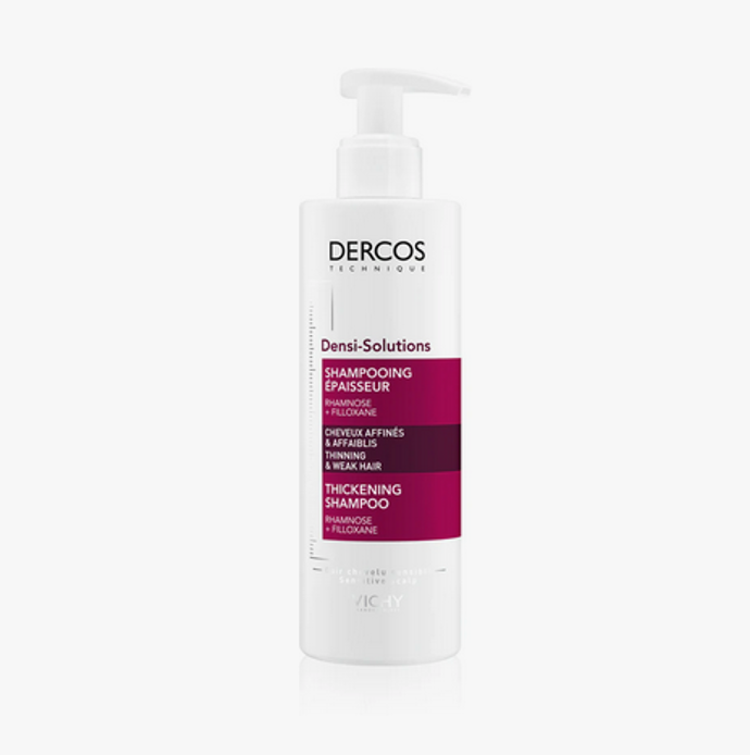 Šampon Vichy Dercos Densi Solutions vaše řídnoucí a oslabené vlasy s okamžitým účinkem zesílí. 572 Kč
