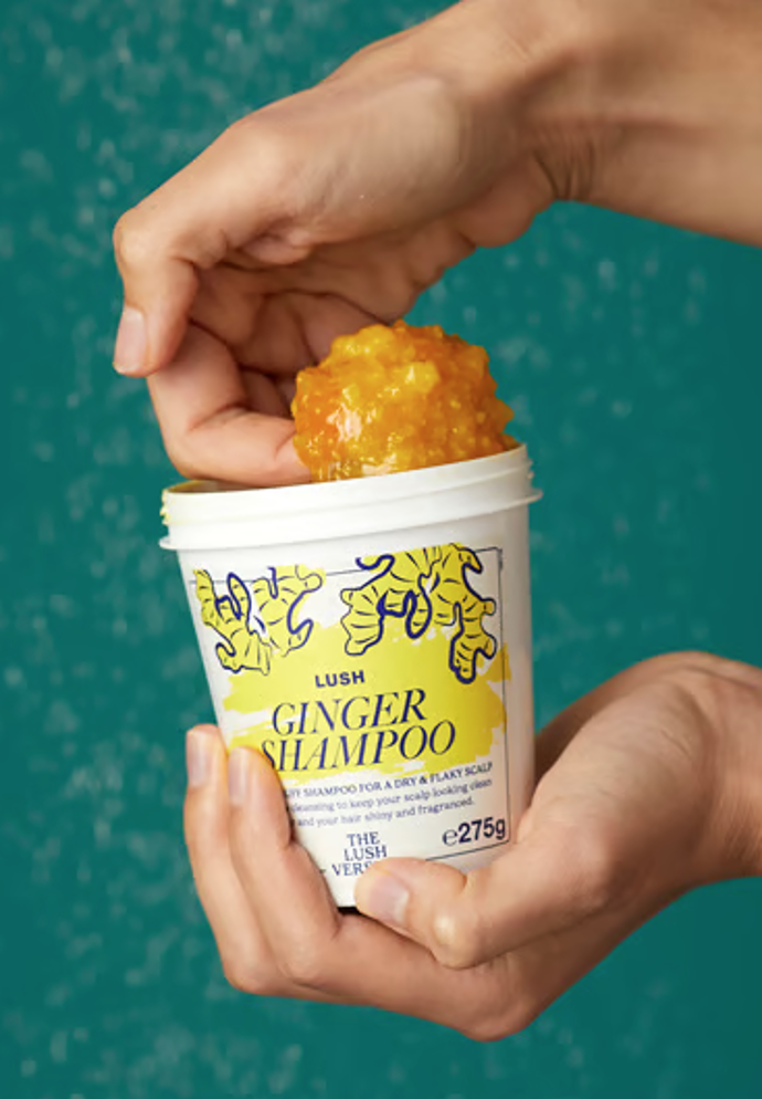 Šampon Ginger proti lupům na suchou a šupinatou pokožku hlavy, 650 Kč
