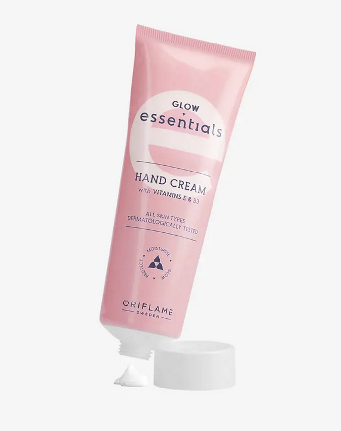 Krém na ruce Glow Essentials s vitaminy E a B3, 130 Kč
